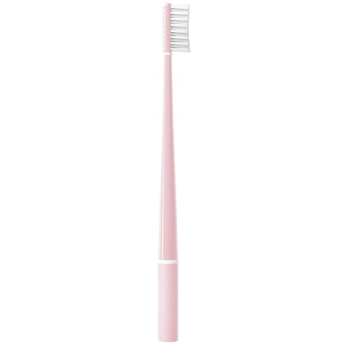 Piuma Baby Pink Echinacea Soft Toothbrush Четка за Зъби с Иновативен Дизайн, Гъвкава Дръжка & Глава с Меки Влакна, Обогатени с Ехинацея 1 Брой