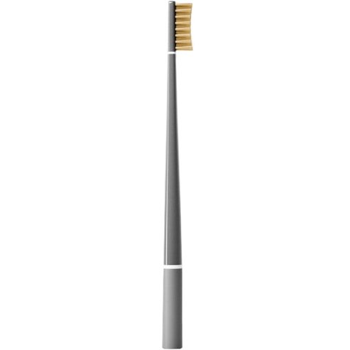 Piuma Asphalt Grey Vitamin C Soft Toothbrush Четка за Зъби с Иновативен Дизайн, Гъвкава Дръжка & Глава с Меки Влакна, Обогатени с Витамин C 1 Брой