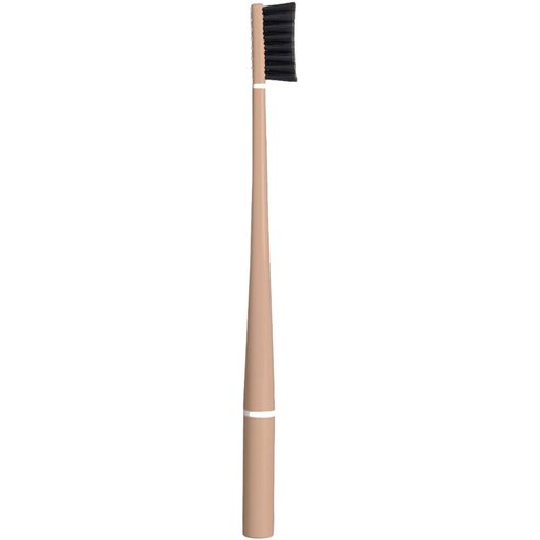 Piuma Nude Rose Bamboo Carbon Soft Toothbrush Четка за Зъби с Иновативен Дизайн, Гъвкава Дръжка & Глава с Меки Влакна, Обогатени с Бамбуков Въглен 1 Брой