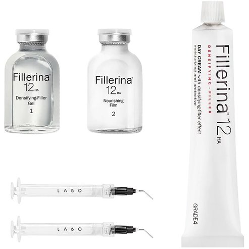 Fillerina Promo 12HA Densifying Filler Complete Treatment Gel 30ml & Nourishing Film 30ml & Подарък Densifying Filler Day Cream Grade 4, 50ml