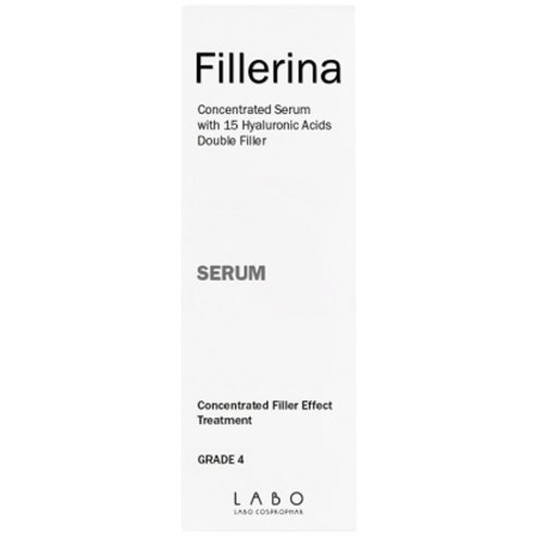 Fillerina 15ΗΑ Concentrated Filler Effect Treatment Grade 4 Serum Серум за лице за интензивна антиейдж грижа за възстановяване на плътността & обема с комплекс от 15 хиалуронови киселини 30ml