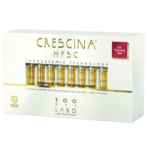 Crescina Transdermic HFSC Man Treatment 20 бр - 500