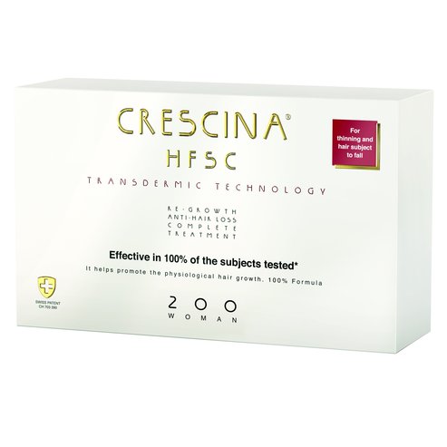 Crescina Transdermic Complete Woman 20 бр (10+10 x 3.5ml) - 200