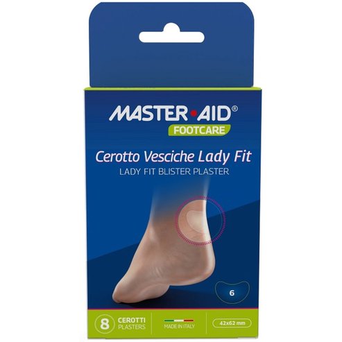 Master Aid Footcare Ladyfit Blister Plaster Хидроколоидна лепенка за мехури 6 броя