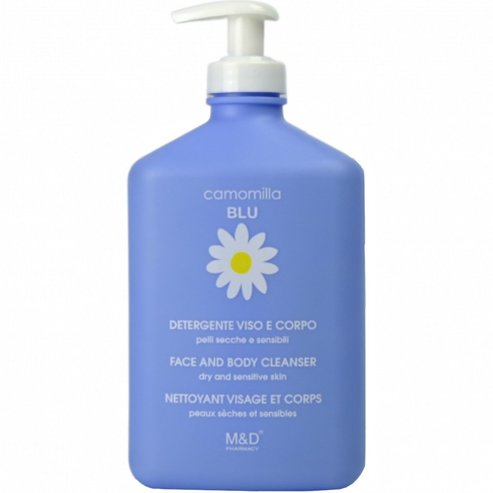 Camomilla Blu Face & Body Cleanser Gel 500ml