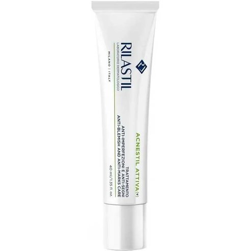 Rilastil Acnestil Attiva+ Anti-Blemish & Anti-Marks Care Крем-грижа против несъвършенства & следи, подходящ за кожа, склонна към акне 40ml