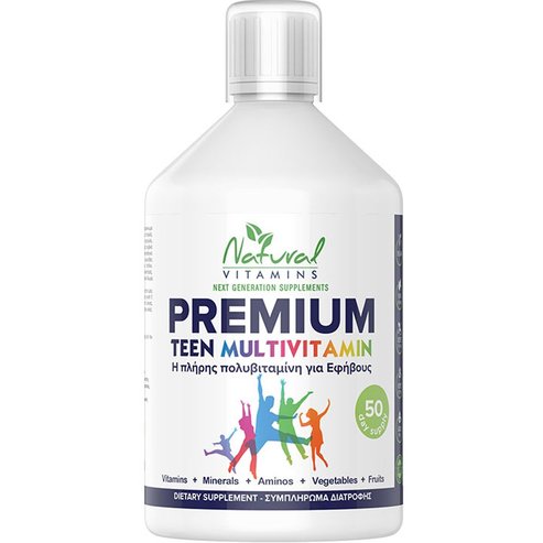 Natural Vitamins Premium Teen Multivitamin 500ml