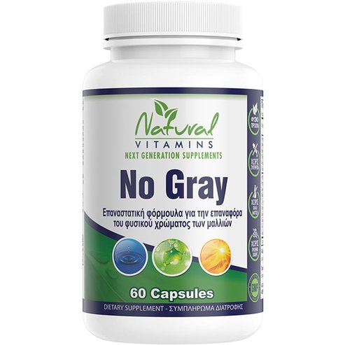 Natural Vitamins No Gray 60caps