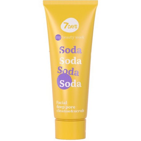 7DAYS My Beauty Week Soda Facial Deep Pore Cleanse Face Scrub 80ml