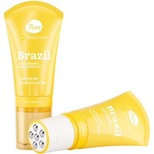 7DAYS My Beauty Week Brazil Anti Cellulite Oil Body cream 130ml