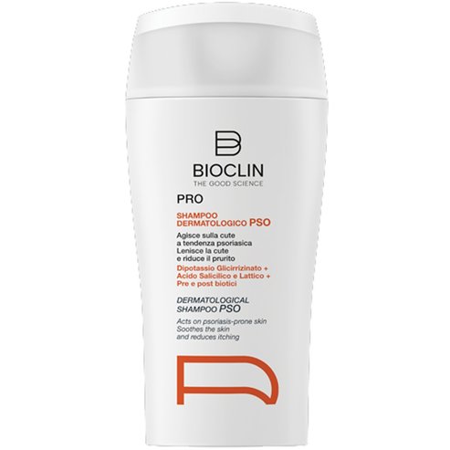 Bioclin Pro Hair Dermatological PSO Shampoo Шампоан, Подходящ за Скалп със Симптоми на Псориазис, с Кератолитично Действие & Отстраняване на Люспите 125ml