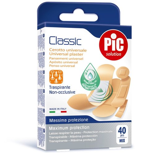 Pic Solution Classic Universal  Breathable Plaster 40 бр
