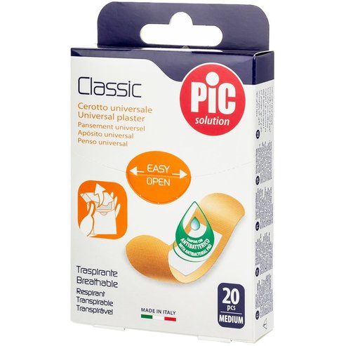 Pic Solution Classic Universal Breathable Medium Plaster 20 бр