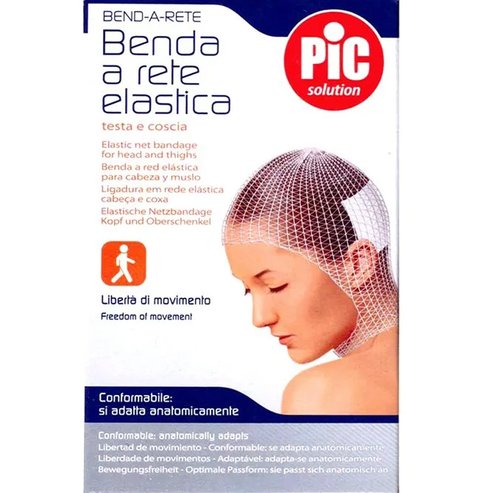Pic Solution Elastic Net Bandage for Head & Thighs 1 бр