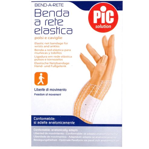 Pic Solution Benda A Rete Elastic Net Bandage for Wrists & Ankles 1 бр