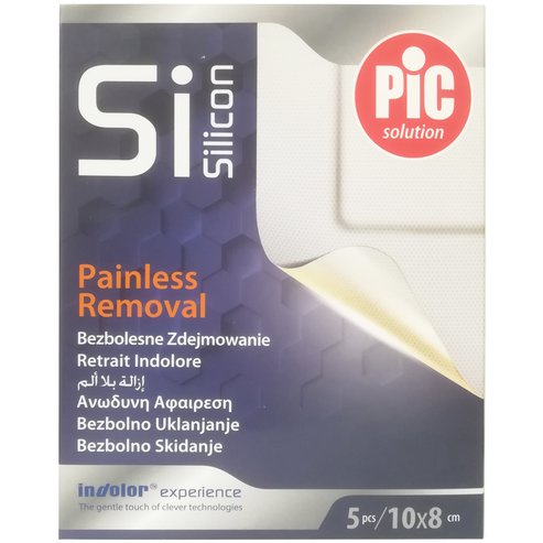 Pic Solution Si Silicon Painless Removal Strips 5 бр - 10x8cm