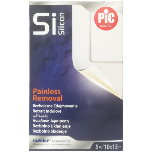 Pic Solution Si Silicon Painless Removal Strips 5 бр - 10x15cm
