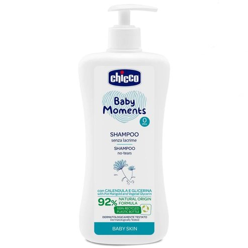 Chicco Baby Moments 0m+ Bath Shampoo with Calendula 500ml