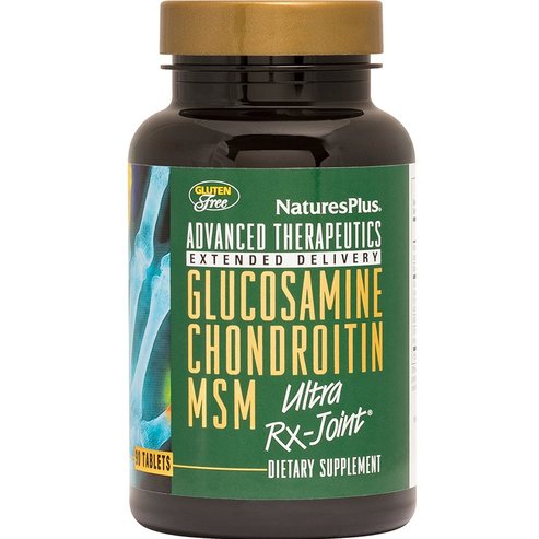 Natures Plus Glucosamine, Chondroitin, MSM Ultra Rx-Joint 90tabs