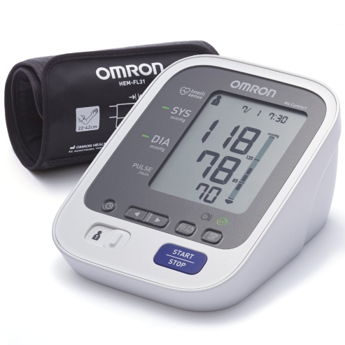 OMRON M6 Comfort Автоматично ръка с цифров монитор за кръвно налягане