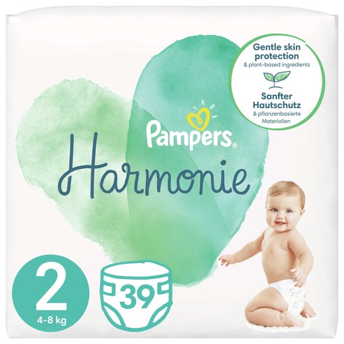 Pampers Harmonie No2 (4-8kg) 39 пелени