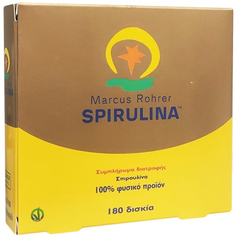 Marcus Rohrer Spirulina Refill 180tabs