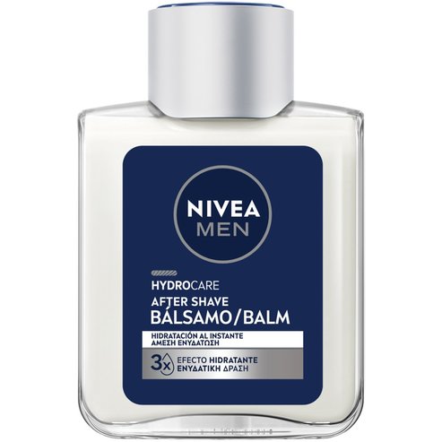Nivea Men Hydrocare Aftershave Balm Хидратиращ & успокояващ кремообразен балсам за след бръснене, който предпазва кожата от сухота с алое & провитамин B5 100ml
