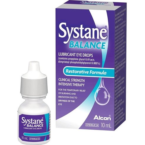 Alcon Systane Balance Eye Drops Лубрикантни капки за очи против сухи очи 10ml