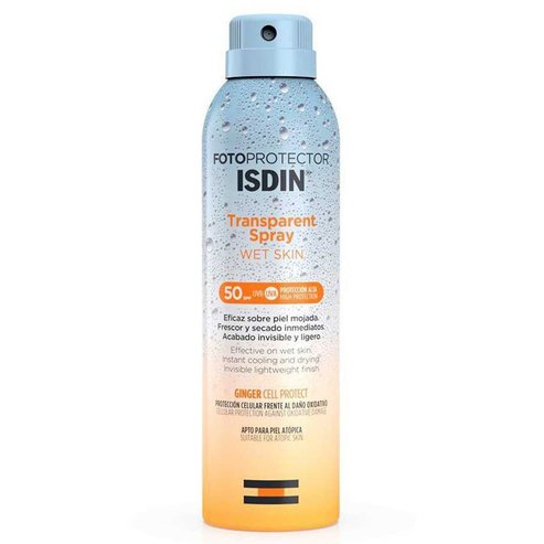 Isdin Photoprotector Transparent Spray Wet Skin Spf50, 250ml