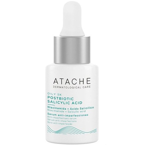 Atache Oily SK Postbiotic Salicylic Acid Serum Серум за лице за мазна, комбинирана, с акне или склонна към акне кожа 30ml