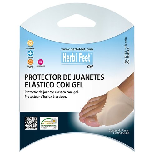 Herbi Feet Elastic Bunion Protectror with Gel One Size - 1 бр