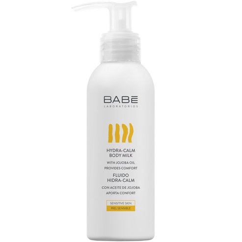 Babe Подарък Body Hydra-Calm Body Milk Нежен овлажняващ лосион за тяло с кадифена текстура за чувствителна кожа 100ml
