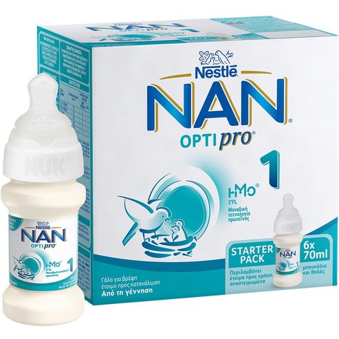 Nestle NAN Opti Pro 1, 420ml (6bottlesx70ml)