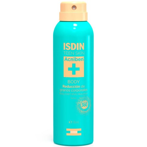 Isdin Oily Skin Acniben Body Blemishes Reduction Spray Спрей за тяло, който се бори с несъвършенствата на мазната, склонна към акне кожа 150ml