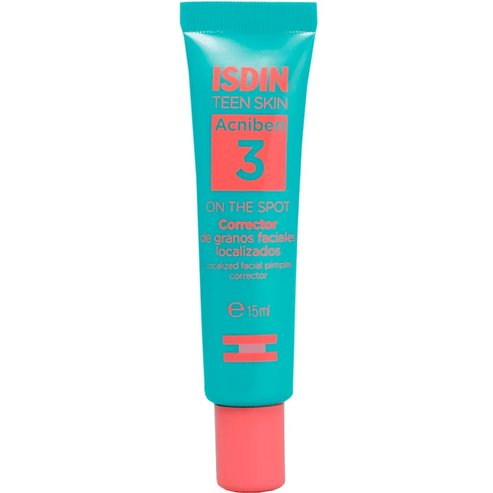 Isdin Oily Skin Acniben 3 On The Spot Corrector Гел за локална употреба, който намалява пъпките по лицето при мазна и склонна към акне кожа 15ml