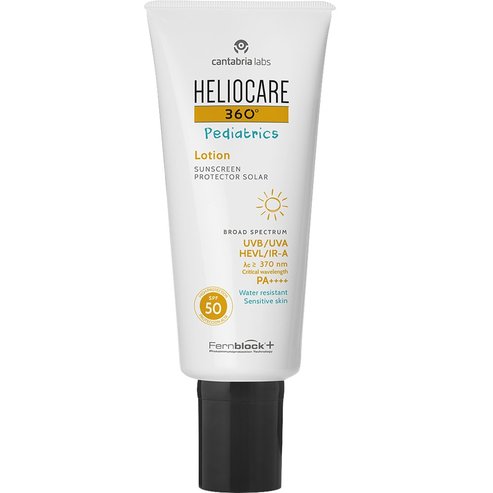 Heliocare 360 Pediatrics Lotion Spf50 Sunscreen Αντηλιακό Παιδικό Γαλάκτωμα Πολύ Υψηλής Προστασίας Ιδανικό για Πρόσωπο & Σώμα για Μέγιστη Ενυδάτωση 200ml