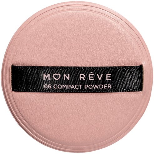 Mon Reve 06 Compact Powder Sponge 2 броя Изключително мека гъба с висока абсорбция на пудра за удобно и равномерно нанасяне