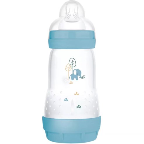 Mam Easy Start Anti-Colic Plastic Bootle 2m+, 260ml, Код 351SBc - Син