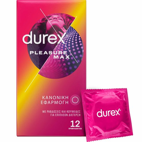 Durex Pleasure Max Regular Fit 12 бр