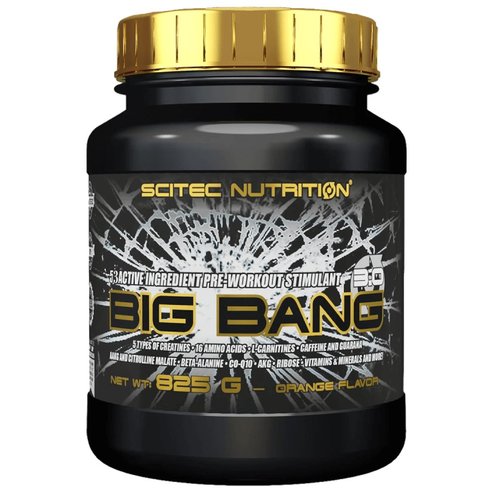 Scitec Nutrition Big Bang 3.0 Pre-Workout Stimulant 825g - Orange