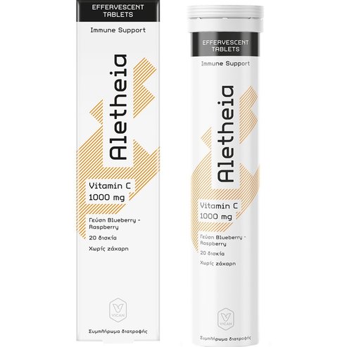 Vican Aletheia Подарък Vitamin C 1000mg, 20 Effer.tabs