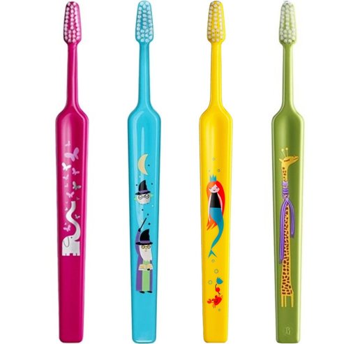 Tepe Kids Mini Extra Soft Toothbrush 3 Years+, 4 бр - Multicolor 3