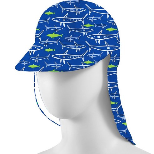 SlipStop Ocean Sharks UV Hat One Size Код 83012, 1 бр