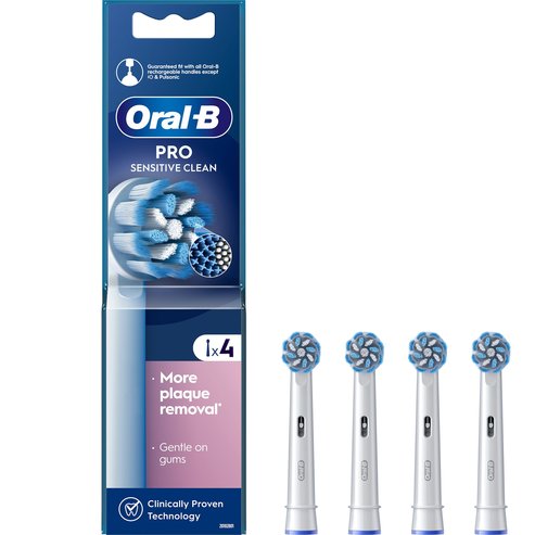 Oral-B Pro Sensitive Clean Soft Electric Toothbrush Head 4 бр