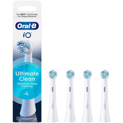 Oral-B iO Ultimate Clean Brush Heads 4 Броя - White