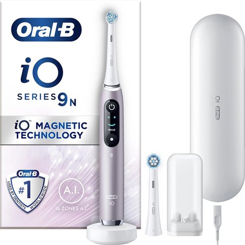 Oral-B iO Series 9 Magnetic Rose Quartz Electric Toothbrush 1 бр