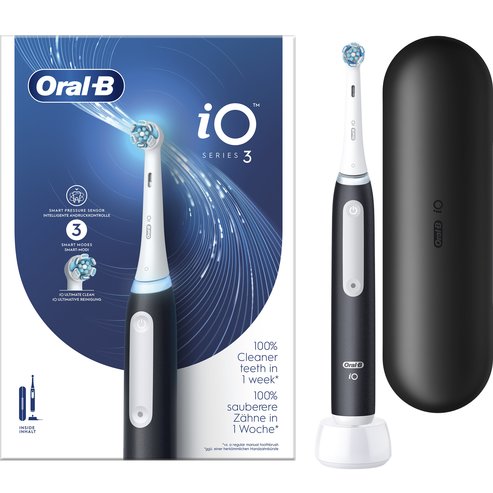 Oral-B iO Series 3 Electric Toothbrush Matt Black 1 бр