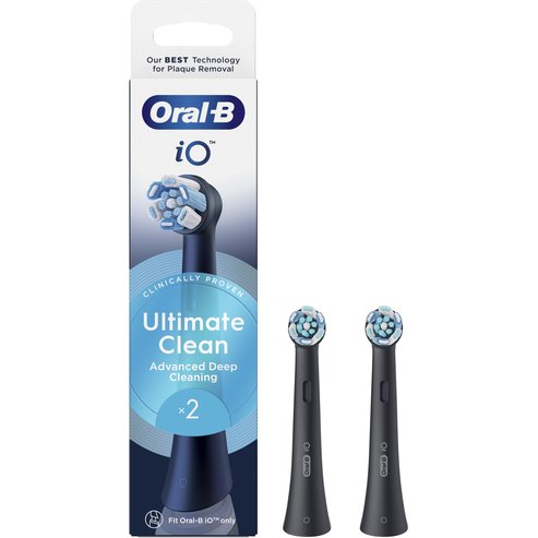 Oral-B iO Ultimate Clean Brush Heads 2 бр - Black