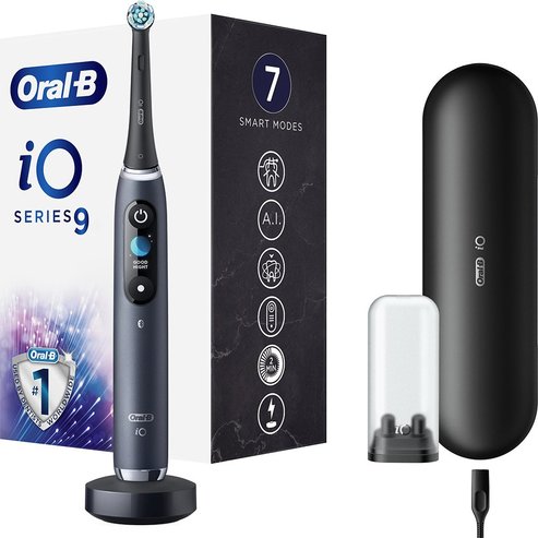 Oral-B iO Series 9 Electric Toothbrush Magnetic Black Onyx 1 бр