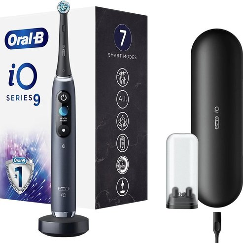 Oral-B iO Series 9 Electric Toothbrush Magnetic Black Onyx 1 бр